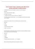 BUNDLE FOR AU 61 EXAM  &vert; Questions with CORRECT Answers 2025&sol;2026 UPDATE &vert; Verified Solutions
