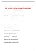 BIO 211 Blood Vessels I &lpar;Tunics & Arteries&rpar; &lpar;TTC Berkeley Bio Lab&rpar; &vert; Questions with 100&percnt; Correct Answers 2025&sol;2026 &vert; Verified Solutions
