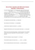 Bio 211 Exam &vert; Questions with 100&percnt; Correct Answers 2025&sol;2026 &vert; Verified Solutions