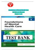 Test Bank &ndash; Foundations of Mental Health Care 8th Edition &vert; Michelle Morrison-Valfre &vert; Nursing&comma; Psychiatric&comma; NCLEX & Exam Prep Latest 2025