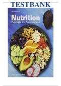 Test Bank for Nutrition&colon; Concepts and Controversies&comma; 5th Edition&comma; Frances Sizer&comma; Ellie Whitney&comma; Leonard Pich&eacute;&comma; ISBN-10&colon; 0176892869&comma; ISBN- 13&colon; 9780176892869