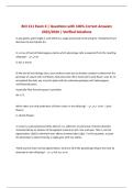 BIO 211 Exam 4 &vert; Questions with 100&percnt; Correct Answers 2025&sol;2026 &vert; Verified Solutions