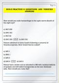 HCS-D PRACTICE &num;1 QUESTIONS  AND  VERIFIED  ANSWERS