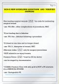 HCS-D NEW GUIDELINES QUESTIONS  AND  VERIFIED  ANSWERS