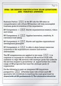 IPMA- HR SENIOR CERTIFICATION EXAM QUESTIONS   AND  VERIFIED ANSWERS