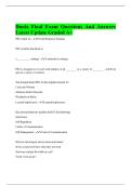 Doula Final Exam Questions And Answers Latest Update Graded A&plus;