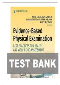 Test Bank For Evidence-Based Physical Examination Best Practices for Health & Well-Being Assessment 1st Edition By Kate Sustersic Gawlik, Bernadette Mazurek Melnyk, Alice M. Teall 9780826164537 Chapter 1-29 Complete Guide .