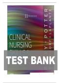 TEST BANK For Clinical Nursing Skills and Techniques 11th Edition by Anne Griffin Perry&comma; Patricia A&period; Potter&comma; Verified Chapters 1 - 43&comma; Complete Newest Version