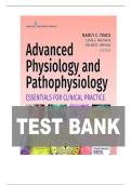 Complete Test Bank for Advanced Physiology and Pathophysiology&colon; Essentials for Clinical Practice 1st Edition by Nancy Tkacs ISBN&colon;9780826177070&vert; Complete Guide A&plus;