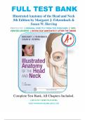 Illustrated Anatomy of the Head and Neck 5th Edition - Test Bank by Margaret J&period; Fehrenbach&comma; Susan W&period; Herring