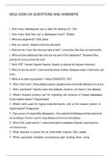 WGU D330 OA QUESTIONS AND ANSWERS