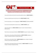 Tennessee Pesticide License Exam with Multiple Choice Questions and Verified Answers 100 A&plus;