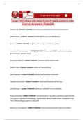 TExES 150 School Librarian Exam Prep Questions with Correct Answers Rated A&plus;