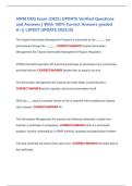 SWM DEQ Exam &lpar;2025&rpar; UPDATE Verified Questions  and Answers &vert; With 100&percnt; Correct Answers graded  A&plus;&vert;&vert; LATEST UPDATE 2025&sol;26 