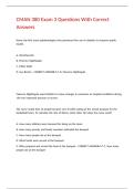 CMAN 380 Exam 3 Questions With Correct Answers