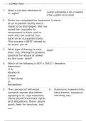 LCADC TEST 206 QUESTIONS WITH COMPLETE SOLUTIONS&period;
