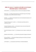 CBNS 121 Lecture 1 &vert; Questions with 100&percnt; Correct Answers 2025&sol;2026 Update &vert; Verified Solutions