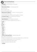 Chem 210 Final Exam Exam Questions and Answers 100&percnt; Pass &vert; Verified and Updated 