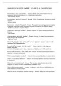 UMN PSYCH 1001 EXAM 1 &lpar;CHAP 1-4&rpar; QUESTIONS