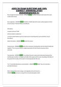 ADEX DH EXAM QUESTIONS AND 100&percnt; CORRECT ANSWERS&vert;LATEST 2025&sol;2026&vert;GRADED A&plus;