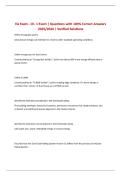 EA Exam - Ch&period; 1 Exam &vert; Questions with 100&percnt; Correct Answers 2025&sol;2026 &vert; Verified Solutions 