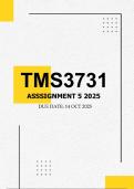 TMS3731 Assignment 5 PORTFOLIO 2025  - Due 14 October 2025