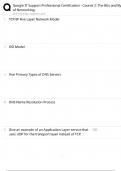 Google IT Support Course 2 &sol; Bits & Bytes of Networking Exam &sol; 2026 Update &sol; Practice Test & Study Guide