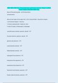 CSCC BIO 2300 Unit 3 Exam-Questions and Correct Answers &lpar;Expert verified&rpar; &sol; Latest Update 2024&sol;2025&sol;100&percnt; Pass