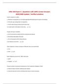 NFSC 303 Exam 3 &vert; Questions with 100&percnt; Correct Answers 2025&sol;2026 Update &vert; Verified solutions