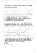 UARK BLAW EXAM 2 QUESTIONS WITH ACCURATE COMPLETE SOLUTIONS