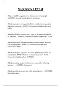 NAO BOOK 1 EXAM QUESTIONS AND ANSWERS 2025