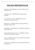 POS 2041 MIDTERM EXAM QUESTIONS AND ANSWERS 2025
