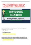 ATI PN Comprehensive Predictor 2024 Test Bank &ndash; Latest 2025&sol;2026 Practical Nursing &lpar;PN&rpar; Exam Questions and Answers for ATI Final Predictor Review and NCLEX-PN Preparation