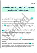 lord of the flies- ALL CHAPTERS Questions  with Detailed Verified Answers 