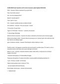 COMS 5583 Exam Questions with Correct Answers Latest Update 2025-2026