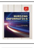 Nursing Informatics and the Foundation of Knowledge&comma; 6th Edition &lpar;2024&rpar; &ndash; McGonigle 