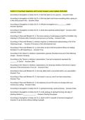 EVAN 101 Final Exam Questions with Correct Answers Latest Update 2025-2026