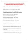 Balanced Body Comprehensive Test Prep Exam Questions with Correct Answers 2025&comma;
