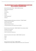 Balanced Body Pilates Comprehensive Questions with Correct Answers &lpar;2025&rpar;&colon;