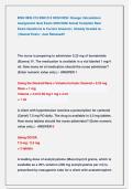 BSN HESI 215 BSN 215 HESI HESI&colon; Dosage Calculations  Assignment Quiz Exam 2025&sol;2026 Actual Complete Real                 Exam Questions & Correct Answers &vert; Already Graded A&plus;   &vert; Newest Exam &vert; Just Released&excl;&excl;
