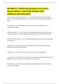 HR Midterm - BU354 Exam Questions and answers Newest RATED A&plus; 2025&sol;2026 UPDATED WITH COMPLETE SOLUTION NEW&excl;&excl;