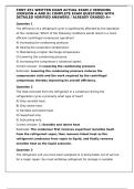 FDNY Z51 WRITTEN EXAM ACTUAL EXAM 2 VERSIONS &lpar;VERSION A AND B&rpar; COMPLETE EXAM QUESTIONS WITH DETAILED VERIFIED ANSWERS &sol; ALREADY GRADED A&plus;