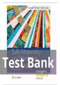 TEST BANK For Safe Maternity & Pediatric Nursing Care 2nd Edition by Luanne Linnard-Palmer & Gloria Haile Coats &comma; ISBN&colon; 9780803697348 &vert;COMPLETE TEST BANK&vert; Guide A&plus;