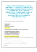 NR565 ADVANCED PHARMACOLOGY  MIDTERM  EXAM PREPARATION 2025&sol;2026  WITH ACTUAL CORRECT QUESTIONS AND  VERIFIED DETAILED ANSWERS  &vert;FREQUENTLY TESTED QUESTIONS AND  SOLUTIONS&vert;ALREADY GRADED  A&plus;&vert;NEWEST&vert;BRAND NEW VERSION  &excl;&excl;&vert;GUARANTEED PASS