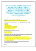 OACIQ EXAM &sol;OACIQ PRACTICE EXAM  2025&sol;2026 WITH ACTUAL CORRECT  QUESTIONS AND VERIFIED DETAILED  ANSWERS &vert;FREQUENTLY TESTED  QUESTIONS AND SOLUTIONS&vert;ALREADY  GRADED A&plus;&vert;BRAND NEW VERSION  &excl;&excl;&vert;GUARANTEED PASS