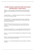 UO ANTH&colon; 161 Exam &vert; Questions with 100&percnt; Correct Answers 2025&sol;2026 Update &vert; Verified Solutions