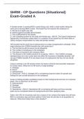 SHRM - CP Questions &lpar;Situational&rpar; Exam-Graded A