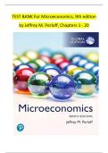 Test Bank for Microeconomics 9th Edition by Jeffrey Perloff &ndash; Latest 2025&sol;2026 Update