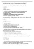 HAP FINAL PRACTICE QUESTIONS & ANSWERS