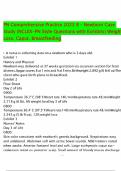 PN Comprehensive Practice 2023 B &ndash; Newborn Case Study &lpar;NCLEX-PN Style Questions with Exhibits&rpar; Weight Loss&comma; Caput&comma; Breastfeeding&period;pdf